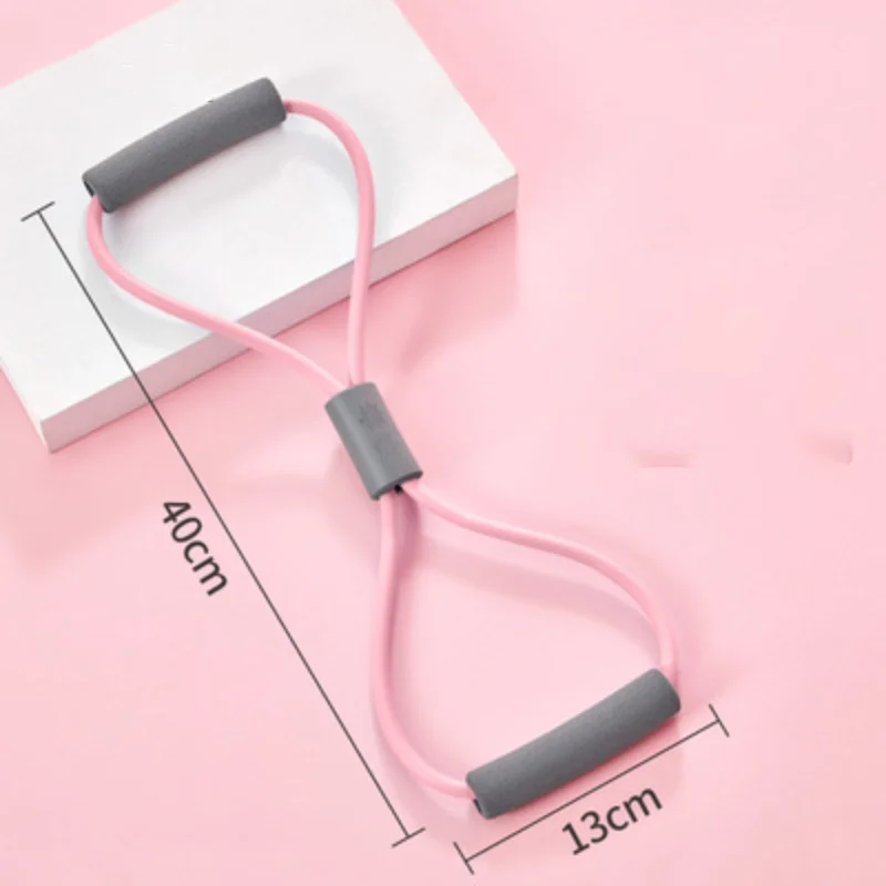 Comfortable Non Slip Foam Handle Training Vest Line 8 Adjustable Chest Expander Equipment