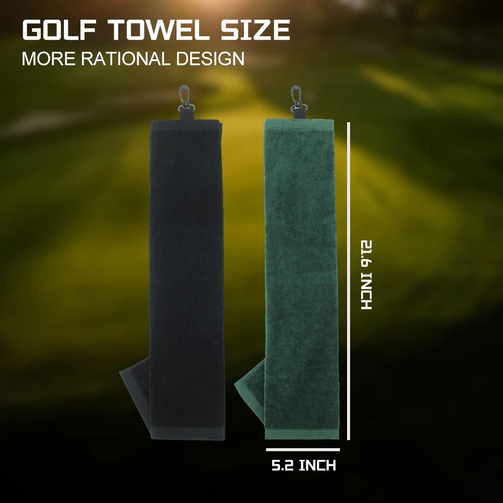 AILUOHA-High quality 100% cotton yarn-dyed towel custom logo cotton terry absorption soft golf gym towel
