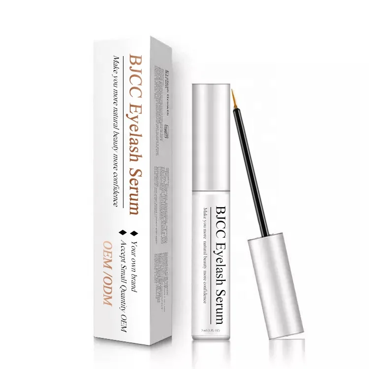 Nourish OEM Korea Organic Lift Keratin Custom Castor oil Eye Enhancer Booster Growth Eyelash Vegan Brow Eye Lash Serum With Logo