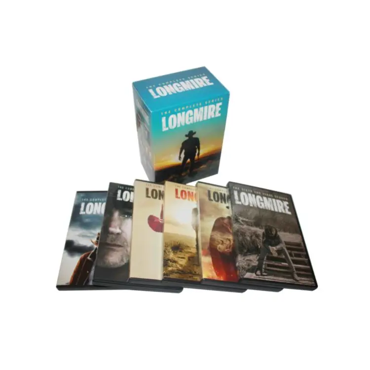 Longmire сезон 1-6 полная серия 15 дисков оптовая продажа лидер продаж DVD-фильмы сериалы CD-мультфильмы бесплатная доставка