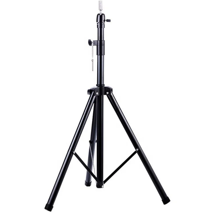 Wholesale Factory Metal Mannequin Head Gex Tripod Stand For Wigs Adjustable Wig Stand Tripod With Mannequin Head