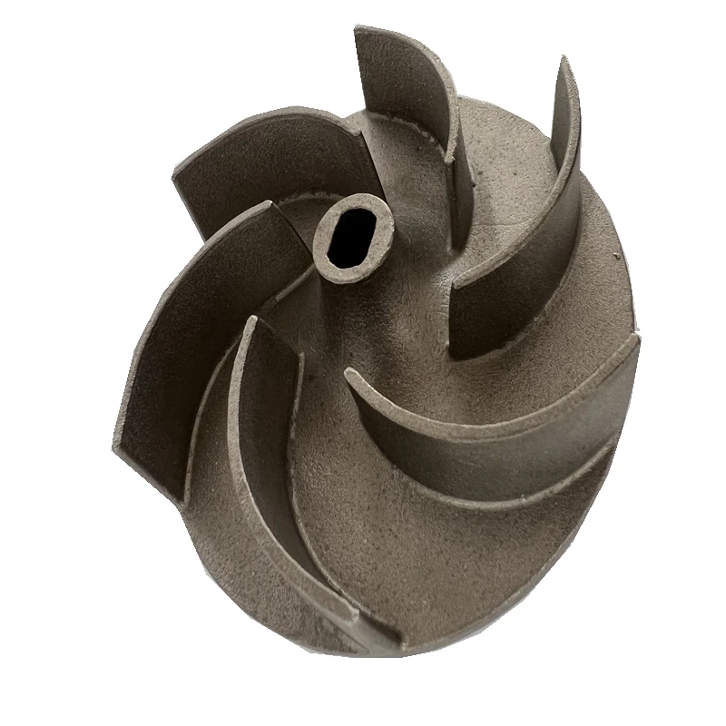 Custom High Precision Die Casting Turbocharger Parts 5 Axis Auto  Engine System CNC Machining Investment Casting Impeller