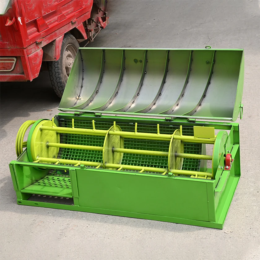 Agricultural Gasoline Engine Rice Thresher for Rice Wheat & Rapeseed Cultivators Tillers