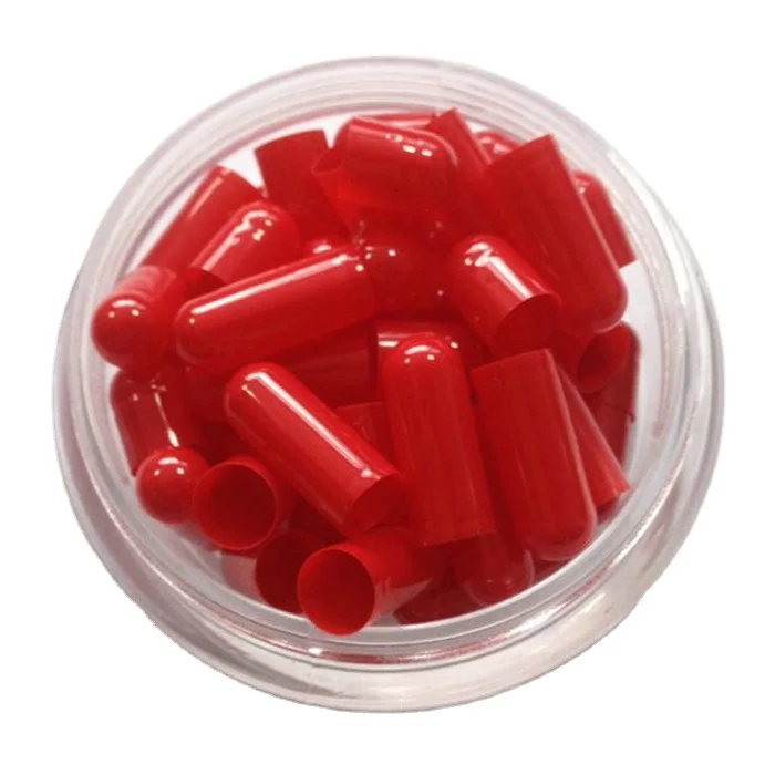 Black color size 00 bovine gelatin empty capsules separated