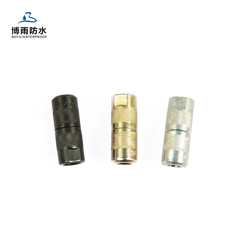 New Stainless Steel Standard Grease Nipple Connecting Grouting Machine With Injection Packer