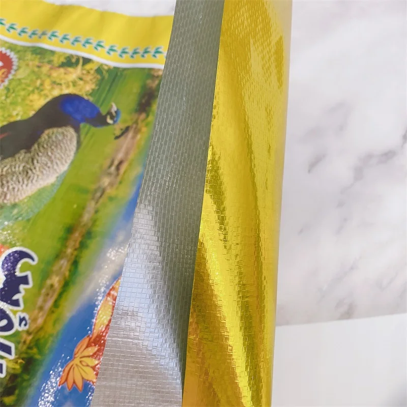 
Manufacturer pp woven rice bags wholesale rice packing bag 25kg for sale 10kg bopp laminated rice sacks Thailand Pakistan 