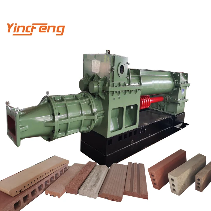 Jr Ceramic Clay Face Interlock Tile Roof Making Machine Wall Split Paver Terracotta Cladding Brick Tile Making Machine