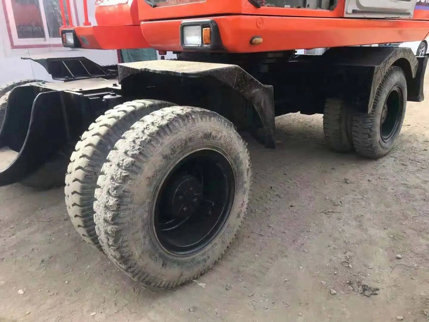 Second hand China official wholesale Doosan wheel excavator 15 ton DH150W-7 from Korea