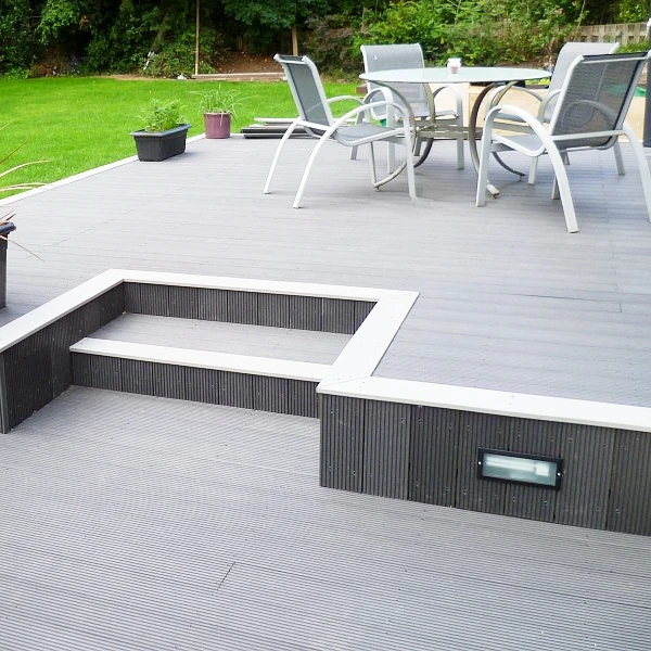 Garden Backyard Wood plastic composite deck Wpc Composite Decking