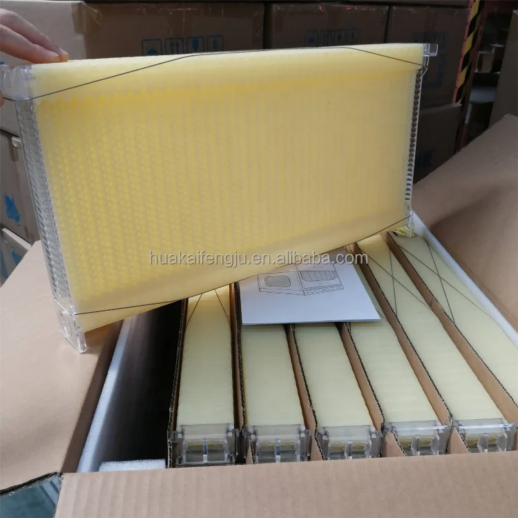 Small Beehive Foundation Comb Honey Auto Flowing Automatic Bee Hive Frames