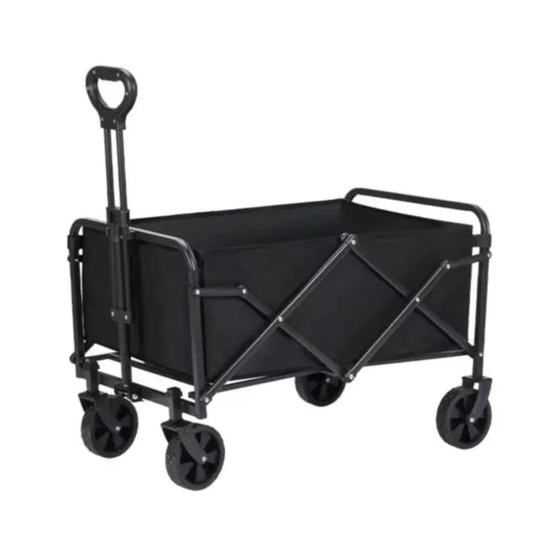 Promotion Price 120L Travel Hand Truck Portable Camping Cart Garden Beach Outdoor Exploration Wagon Shopping Storage Tools