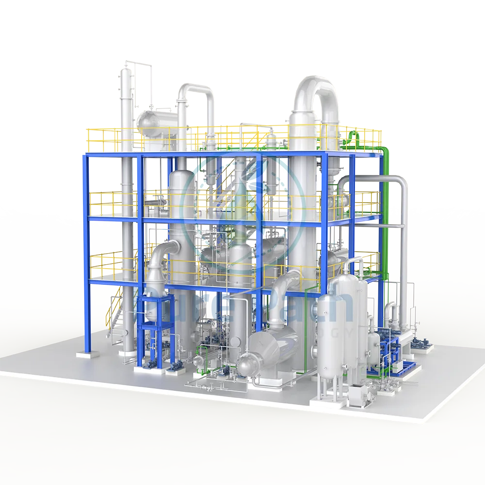 Water Color Base Oil Without Bad Smell Solvent Extraction Polishing Used Motor Oil Refining Machine