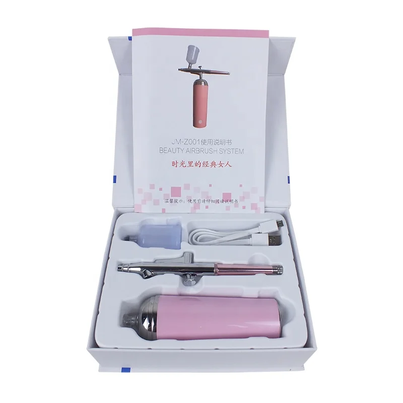 Mini Battery Airbrush Rechargeable Makeup Airbrush Kit Cordless Air Compressor Wireless Cake Airbrush