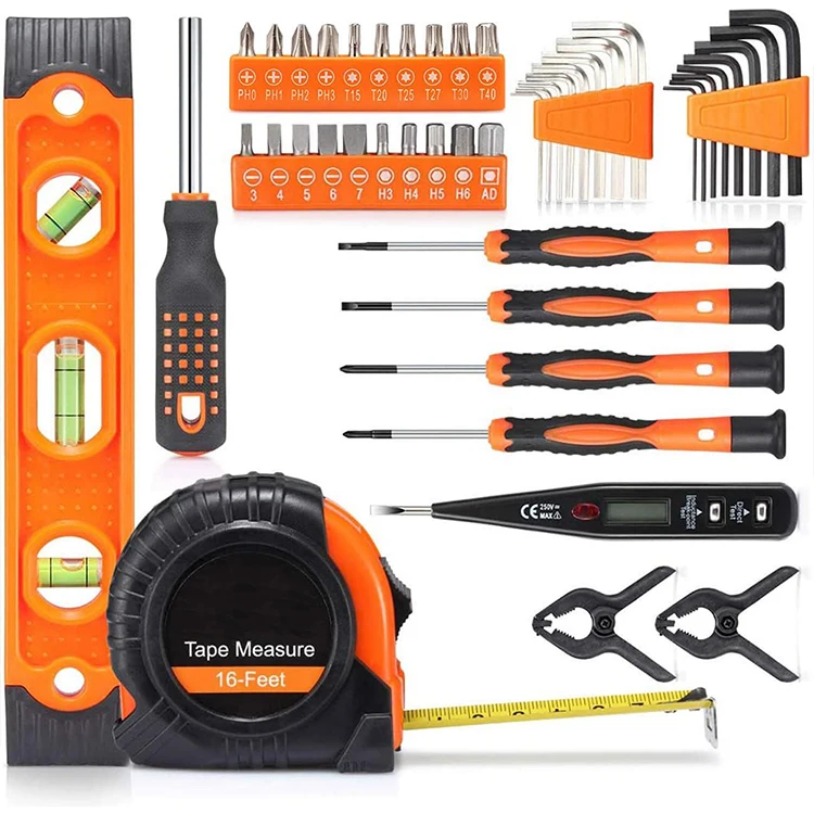 219-Piece Premium Tool Kit with 16 inch Tool Bag, Tools Set Box Heavy Duty