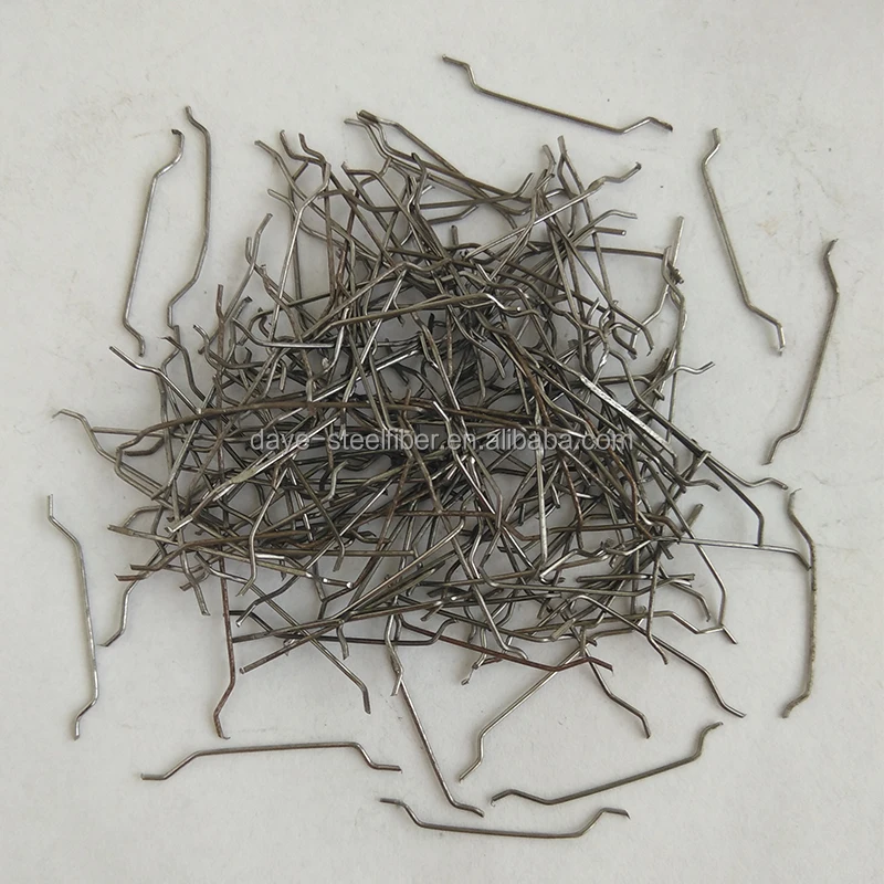 Customizable High Folding End Hook Steel Fiber Material For Water Conservancy And Hydropower Reinforcement Engineering