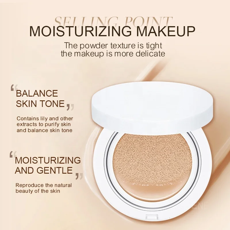 Esene F-AP23 cc Air Cushion Foundation CC Cream, Natural Moisturizing waterproof cushion