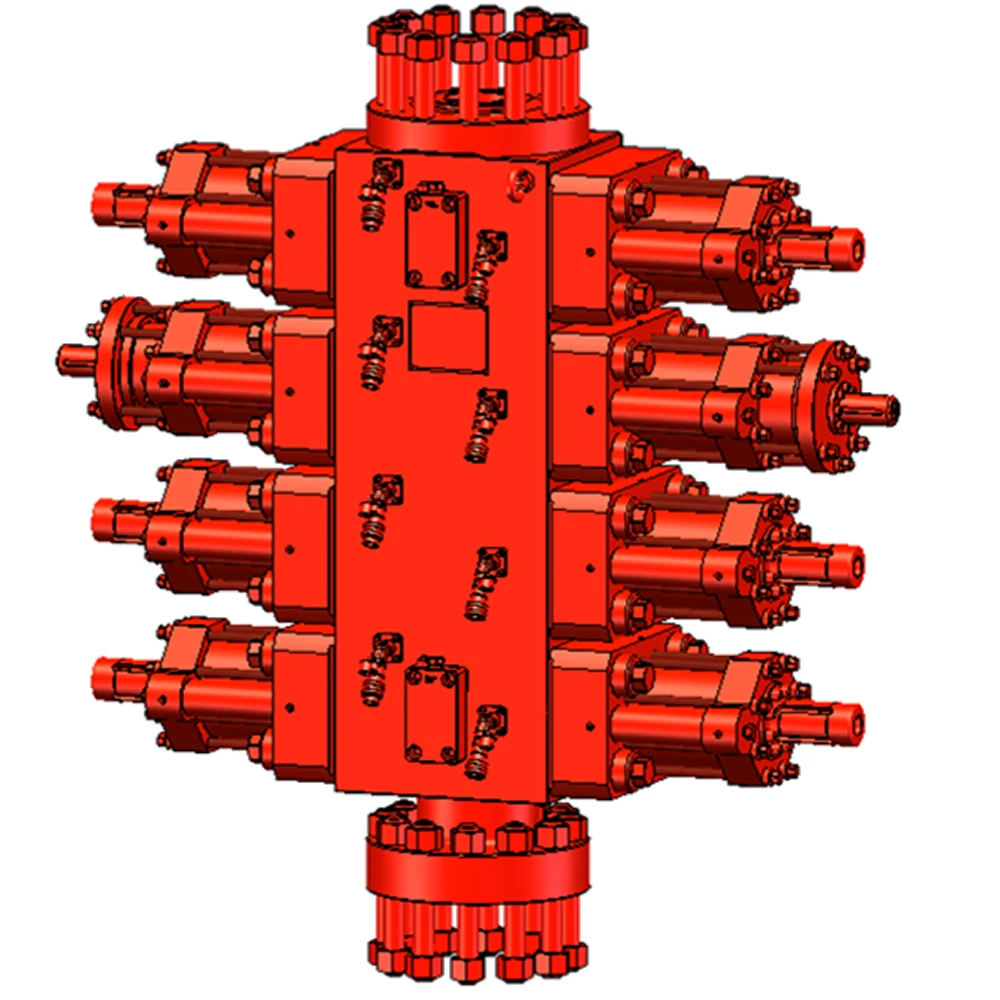FRSTEC API EFour RAM BOP For CTU Oilfield coiled tubing unit 10000PSI 15000PSI