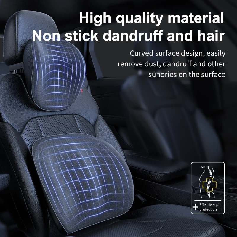 Новинка 2022, хлопковая Подушка на подголовник автомобильного сиденья, высококлассные деловые подарки, офисное кресло, мягкая подушка для поддержки поясницы