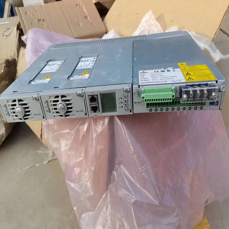 Emerson Netsure 211C23-S1 48v 40A subrack system  with R48-1000A rectifier modules