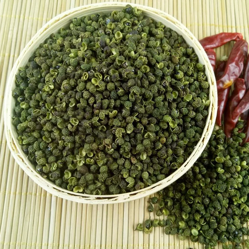Розничная продажа, Спайс, перц huajiao, зеленый zanthoxylum bungeanum, зеленый сычуанский перц, китайская колючая пепля