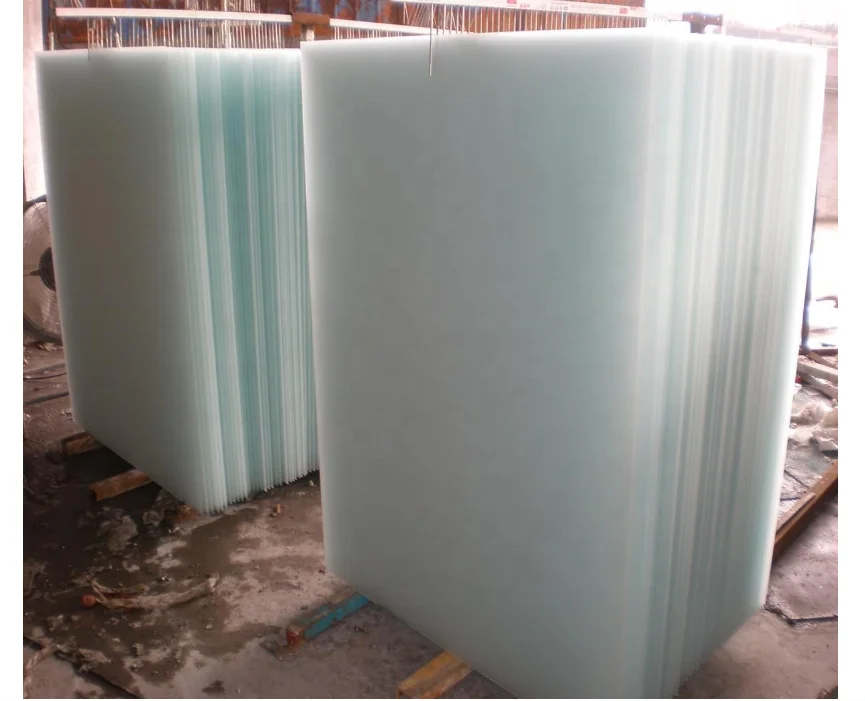 Commercial Matt Glass/Frosted/ Acid Etched Glass for Office Building
