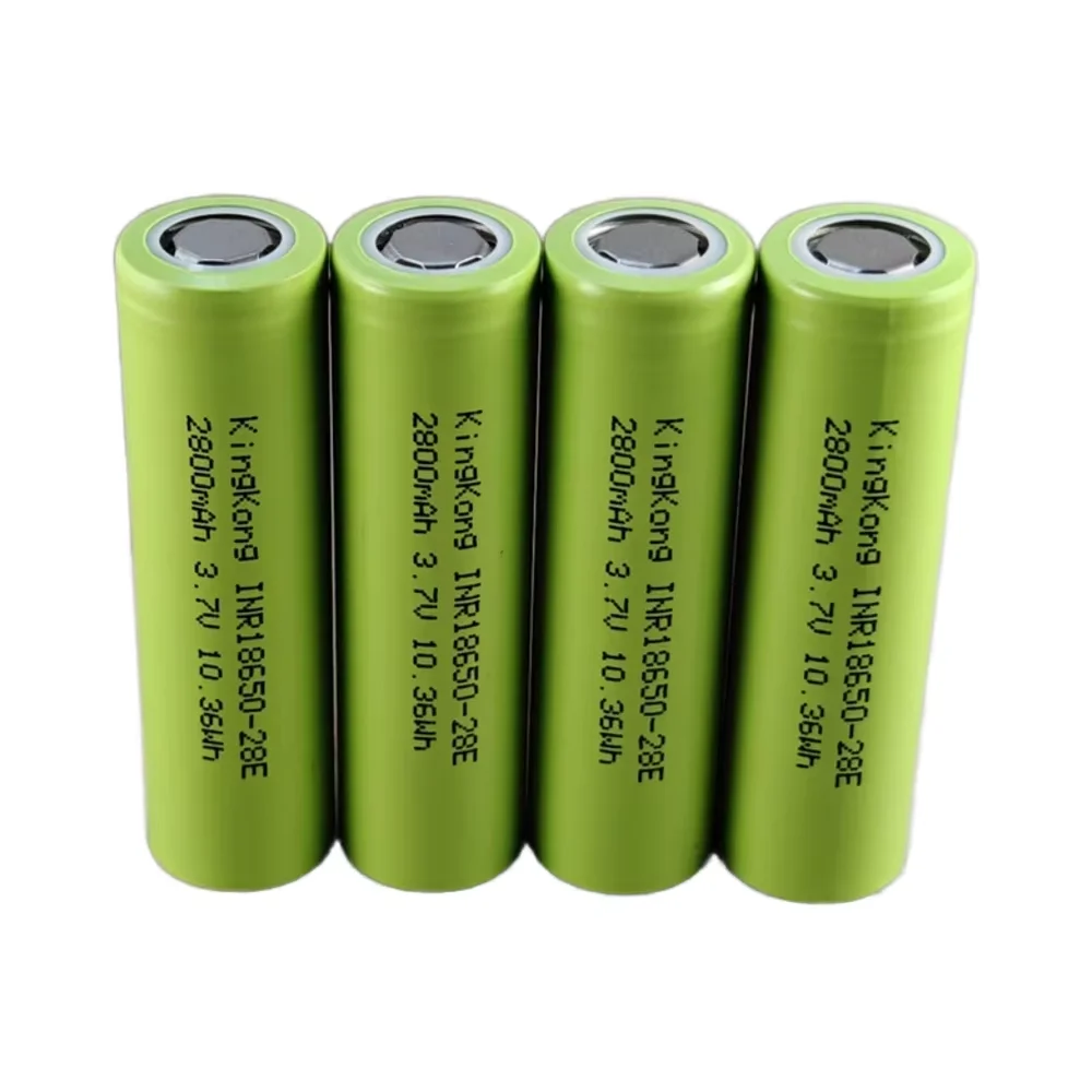 Kingkong INR18650 2800mAh 3C 3.7V Cylindrical Lithium Li-ion Battery Cell Home Appliances Uninterruptible Power Supplies 12V LCO