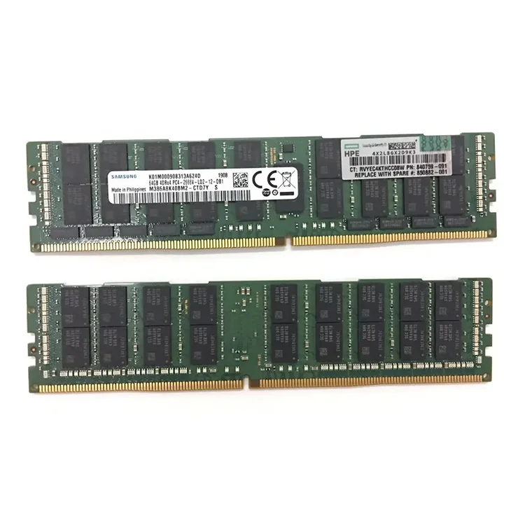 Factory Direct Price 1600Mhz Hpe 64Gb Ddr4 2933Mhz Dimm 2933-Pin Ecc Ram Memory For P00930-B21
