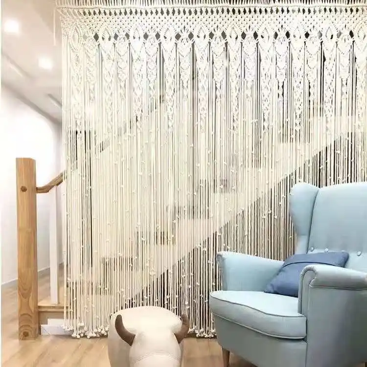 Decoration Accessories Macrame Large Backdrop Wedding Home Decor Luxury Curtain