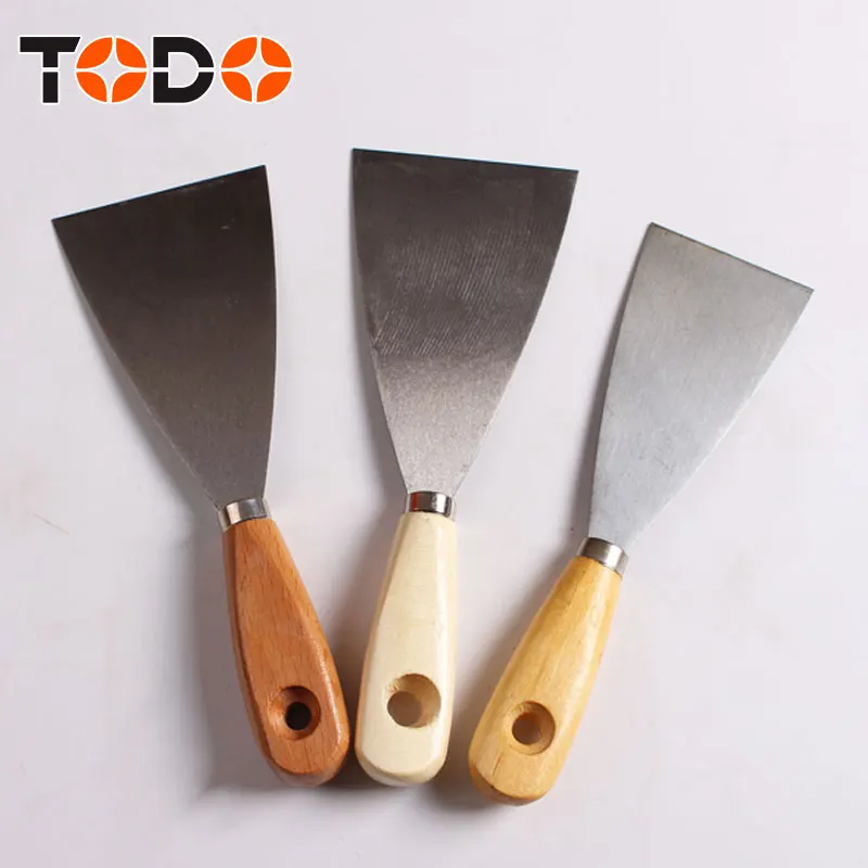 Скребки для ножа с деревянной ручкой TODO