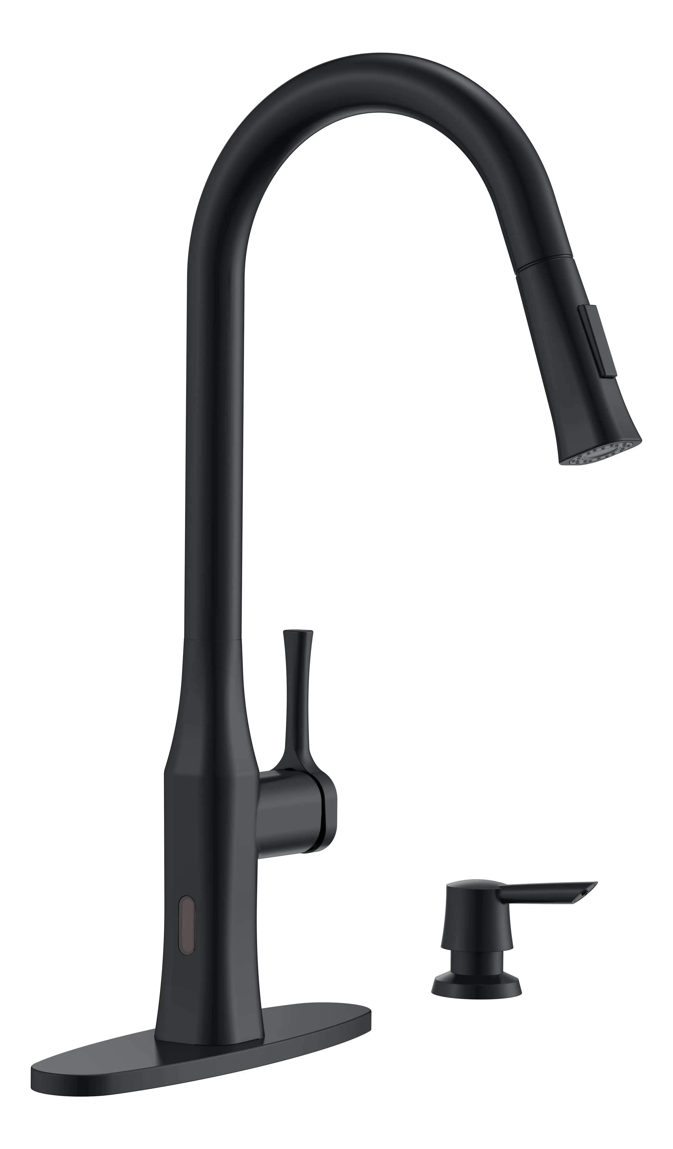 High-end Countertop Deck Mounted No Handle No Touch Water Tap Hand Free Automatic Induction Faucet