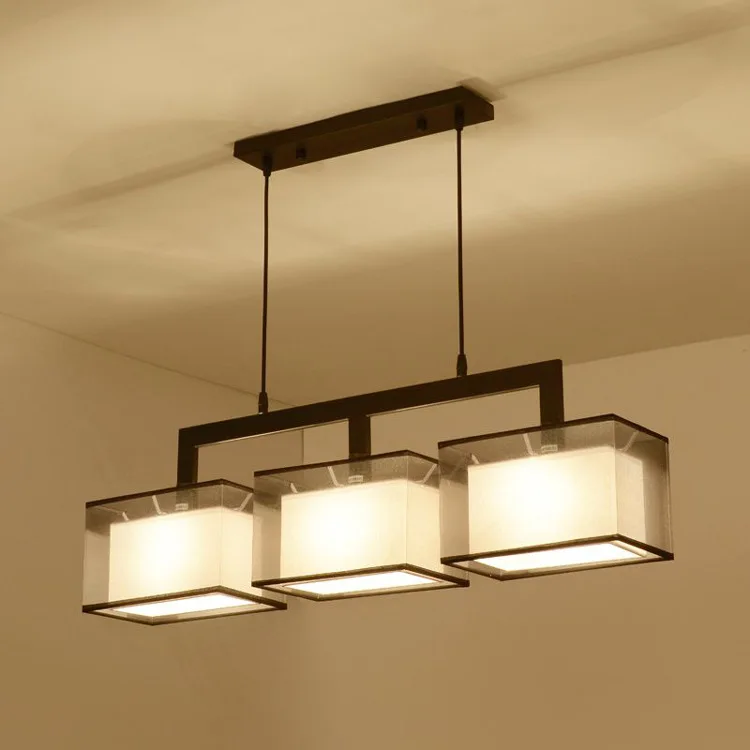 Villas Aluminum Acrylic Goblet Clear Drops Staircase Decorative Light Fixtures Long Hanging Chandelier