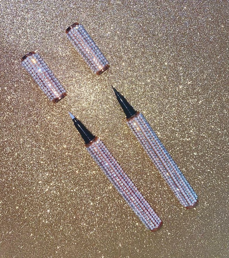 
Wholesale private label gel vegan pastel waterproof pen magic color water activated pencil lash glue adhesive liquid eyeliner 