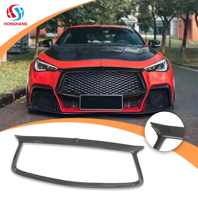 Новое поступление автомобильных аксессуаров Changzhou Honghang Решетка переднего бампера для Infiniti Q60