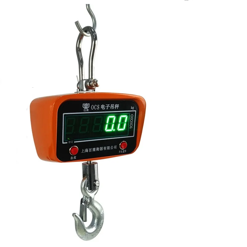 Heavy Duty Weighing Crane Scale Smart Remote Control High Accuracy Scale