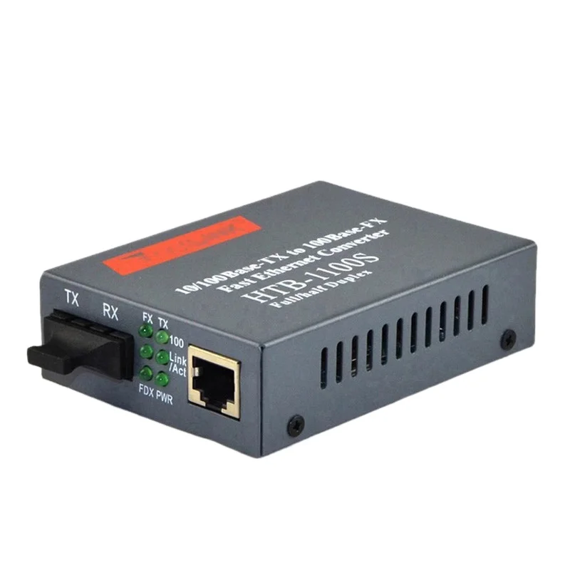 HTB-1100S FTTH  Networks 10/100 mbps Single-Mode Dual-Fiber Optical Transceiver Media Converter