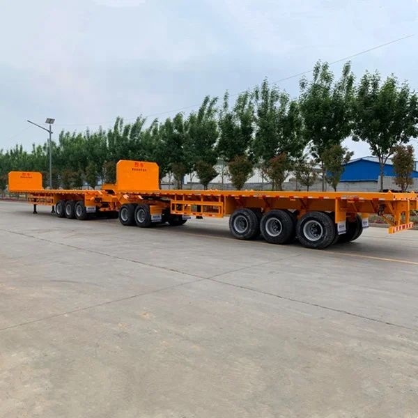 180 ton tri-axle flatbed trailer