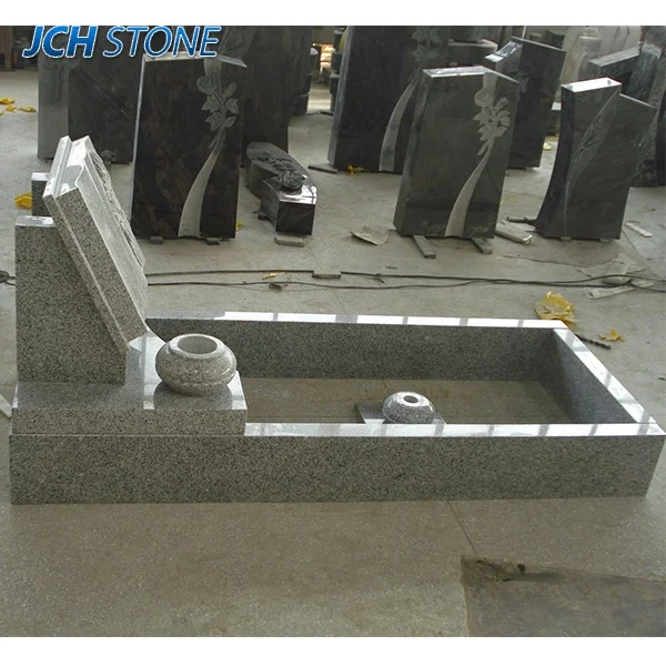 G603 granit custom tomb stone cheap headstone gravestone