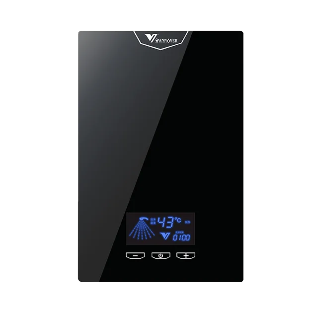Hannover most popular smart control 220V 6500W electric boiler water heater combi instant shower water heater