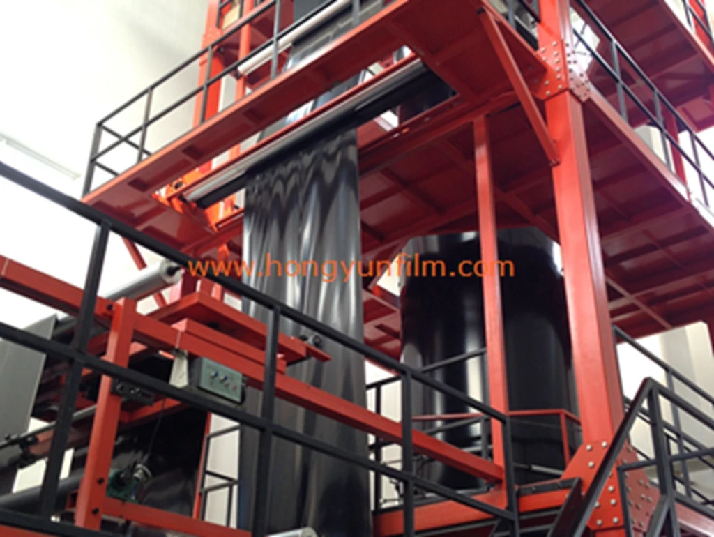 4m x 50m 200um black polyethylene builders film for construction