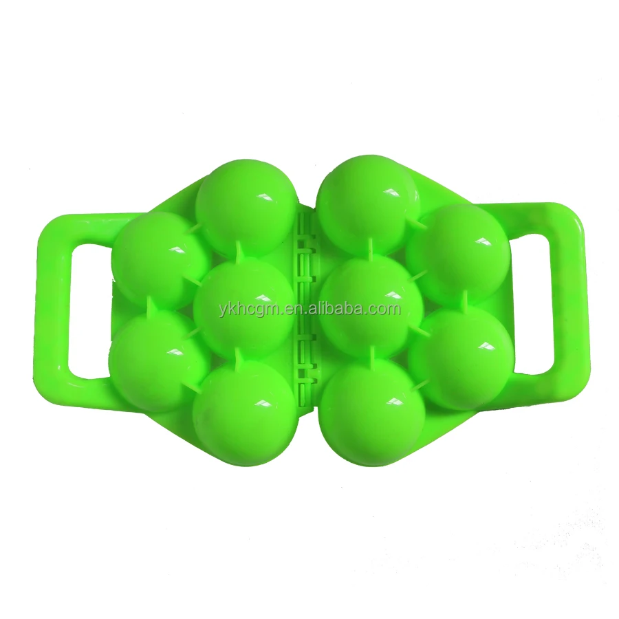 Winter game kids toy snowball clip fights game quick flexible simple five-ball snow ball maker