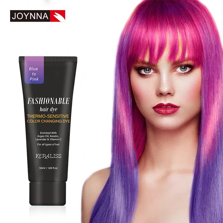 Private label Thermal Hair Thermochromic Pigment Heat Thermo Sensitive Color Changing Dye