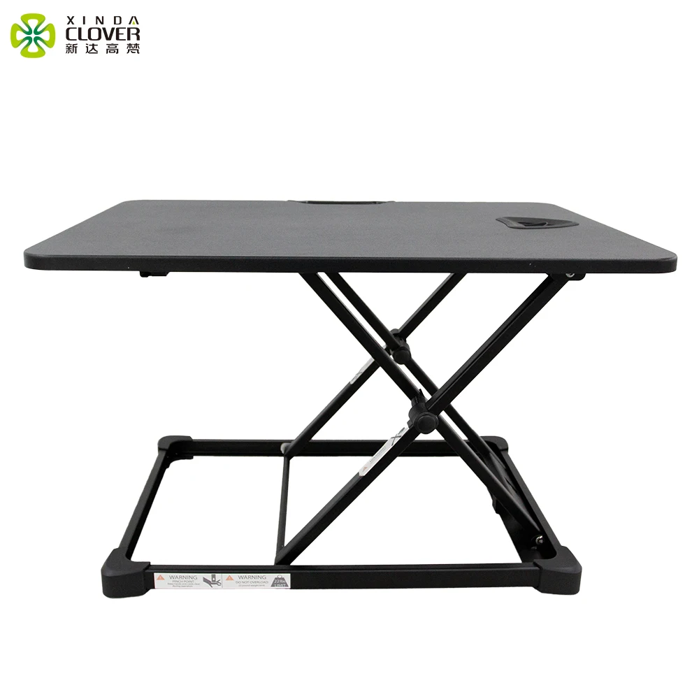 
Sit Stand Laptop Desk Organizer Stand Laptop Desk Office Building Adjustable (height) Foldable Metal Computer Table 