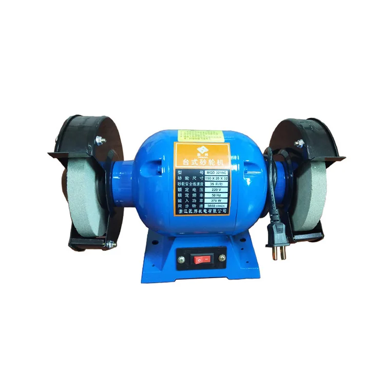 220V Household Electric Knife Sharpener Industrial-grade Grinding Wheel Grinder Electric Bench Grinder Polisher