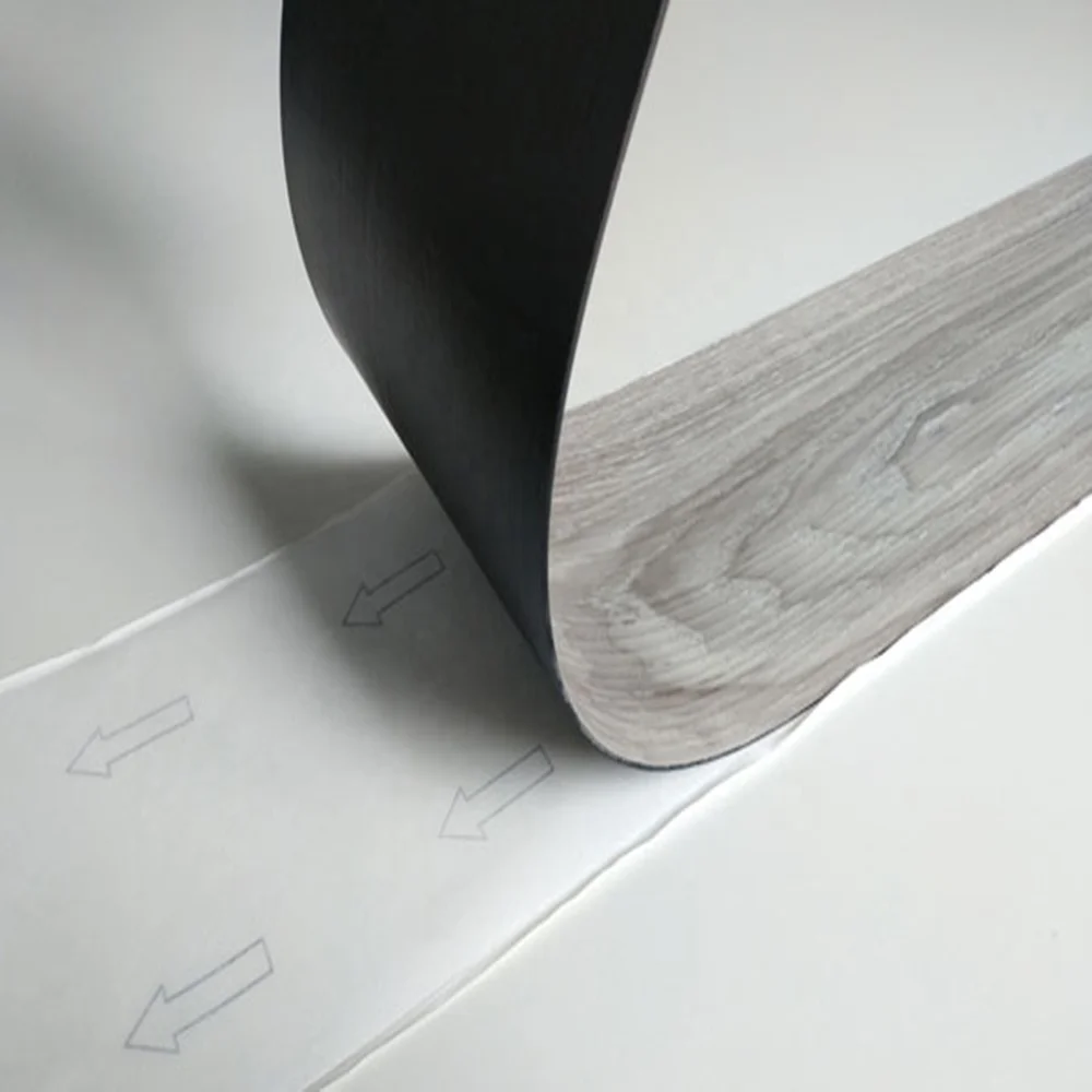 self-adhesive Viny Flooring peel and stick vinyl floor tile  piso vinilico