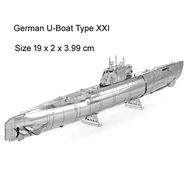 Black Pearl Ship DIY jigsaw boat destroyer Titanic Mayflower Golden Deer submarine boat 3d Metal Puzzle