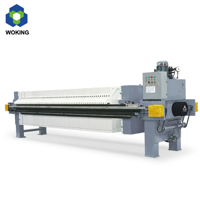 hydraulic filter press sludge dewatering
