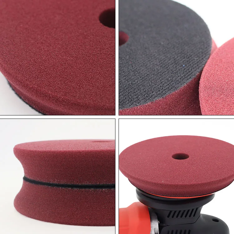 Wholesale 5 inch Auto Polishing Pad Car Foam Buffing Sponge for Car Care
