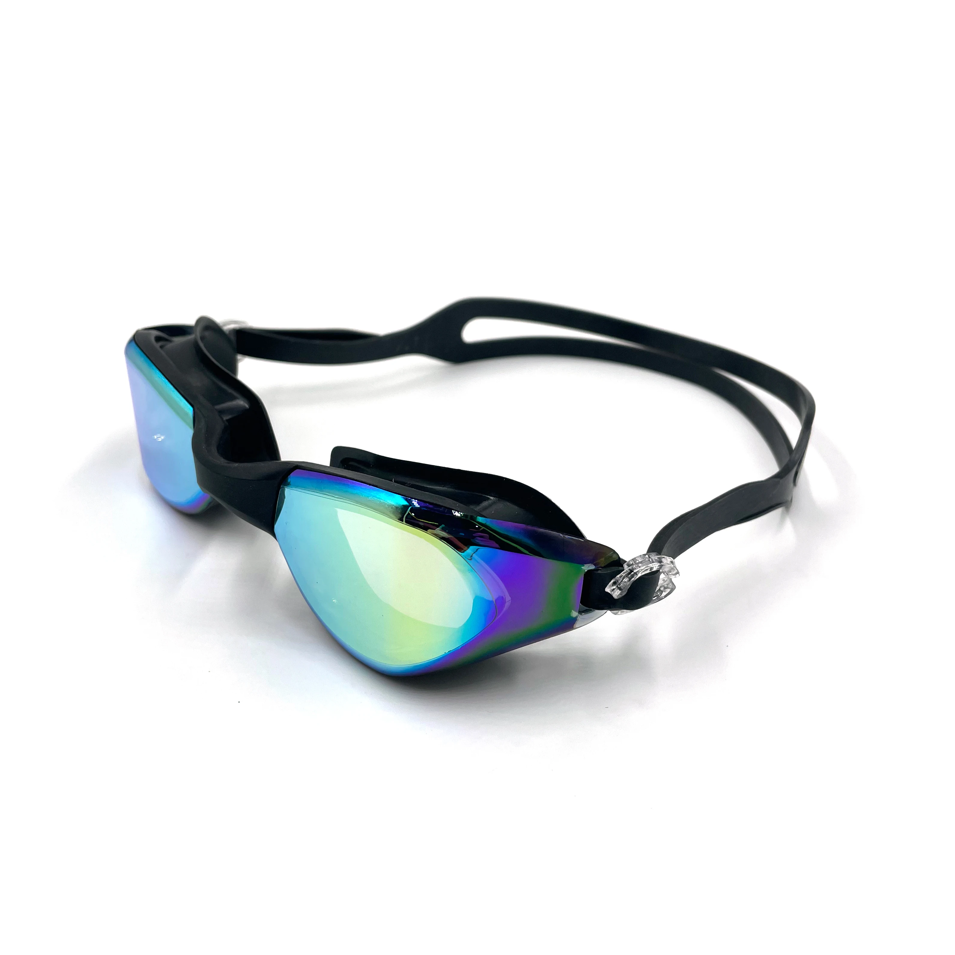 langzhisha Silicone Swim Glasses Waterproof No Leaking Anti Fog UV Protection Adult Swimming Goggles