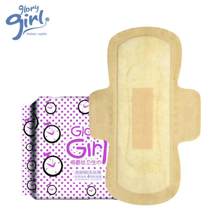 Manufacturer A Grade Sanitary Napkin Bamboo Fibre Biodegradable Disposable Sanitary Pads Sanitary Napkins