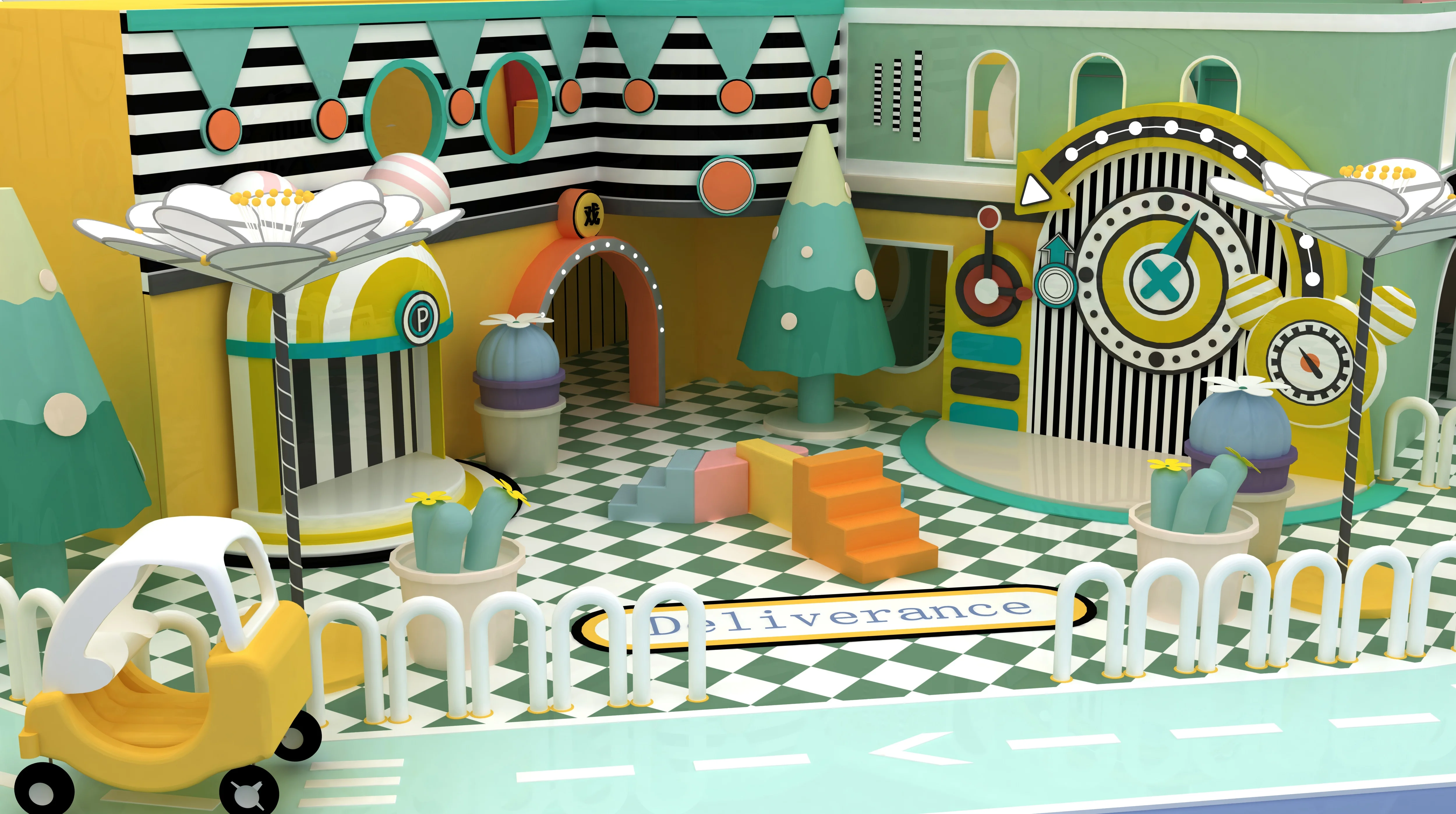 Nannan large commercial perfect modern design soft play gym park kids indoor playground maze equipment for kids child